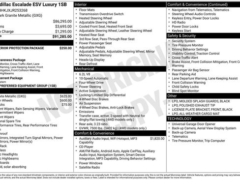 Used 2018 Cadillac Escalade ESV Luxury image 4