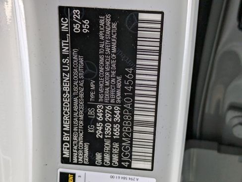 Certified 2023 Mercedes-Benz EQE 350+ SUV image 24