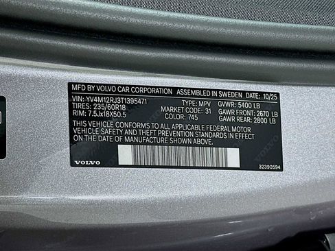 New 2026 Volvo XC60 B5 Core image 30