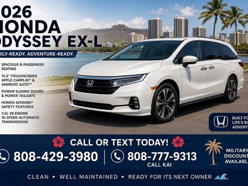 Used 2026 Honda Odyssey EX-L image 1