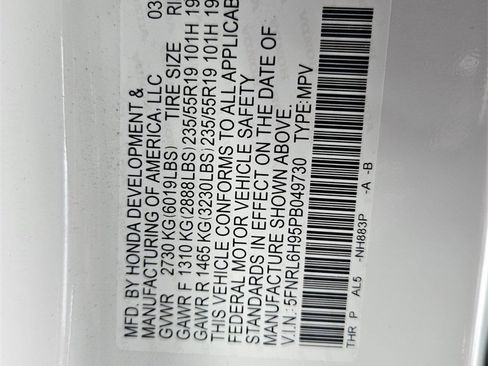 Used 2023 Honda Odyssey Elite image 10