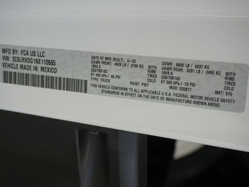 Used 2022 RAM ProMaster 2500 FWD image 32