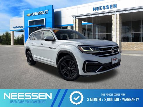 Used 2022 Volkswagen Atlas SEL R-Line AWD/4WD image 1