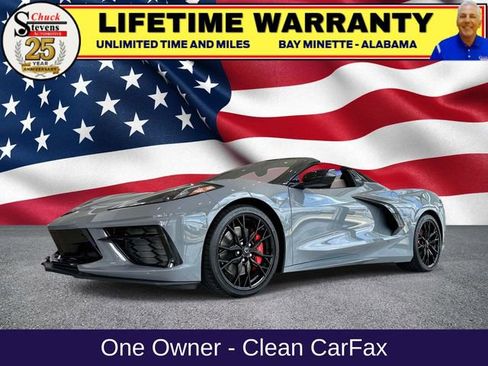 Used 2024 Chevrolet Corvette Stingray Preferred Conv w/ Z51 Performance Package RWD image 1