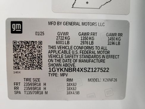 New 2025 Cadillac XT5 Luxury w/ LPO, Floor Liner Package image 24