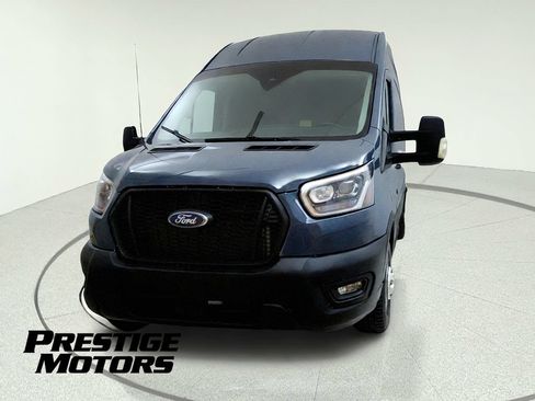 Used 2022 Ford Transit 250 148 High Roof Extended AWD w/ Parcel Delivery Package image 2
