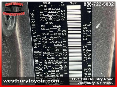 Certified 2024 Toyota Camry SE AWD/4WD image 23
