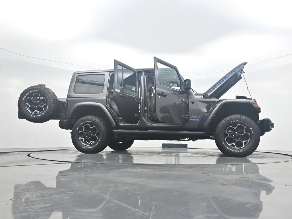 Used 2021 Jeep Wrangler Unlimited Rubicon 4xe w/ Steel Bumper Group AWD/4WD image 44