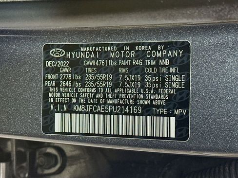 Certified 2023 Hyundai Tucson N Line image 39