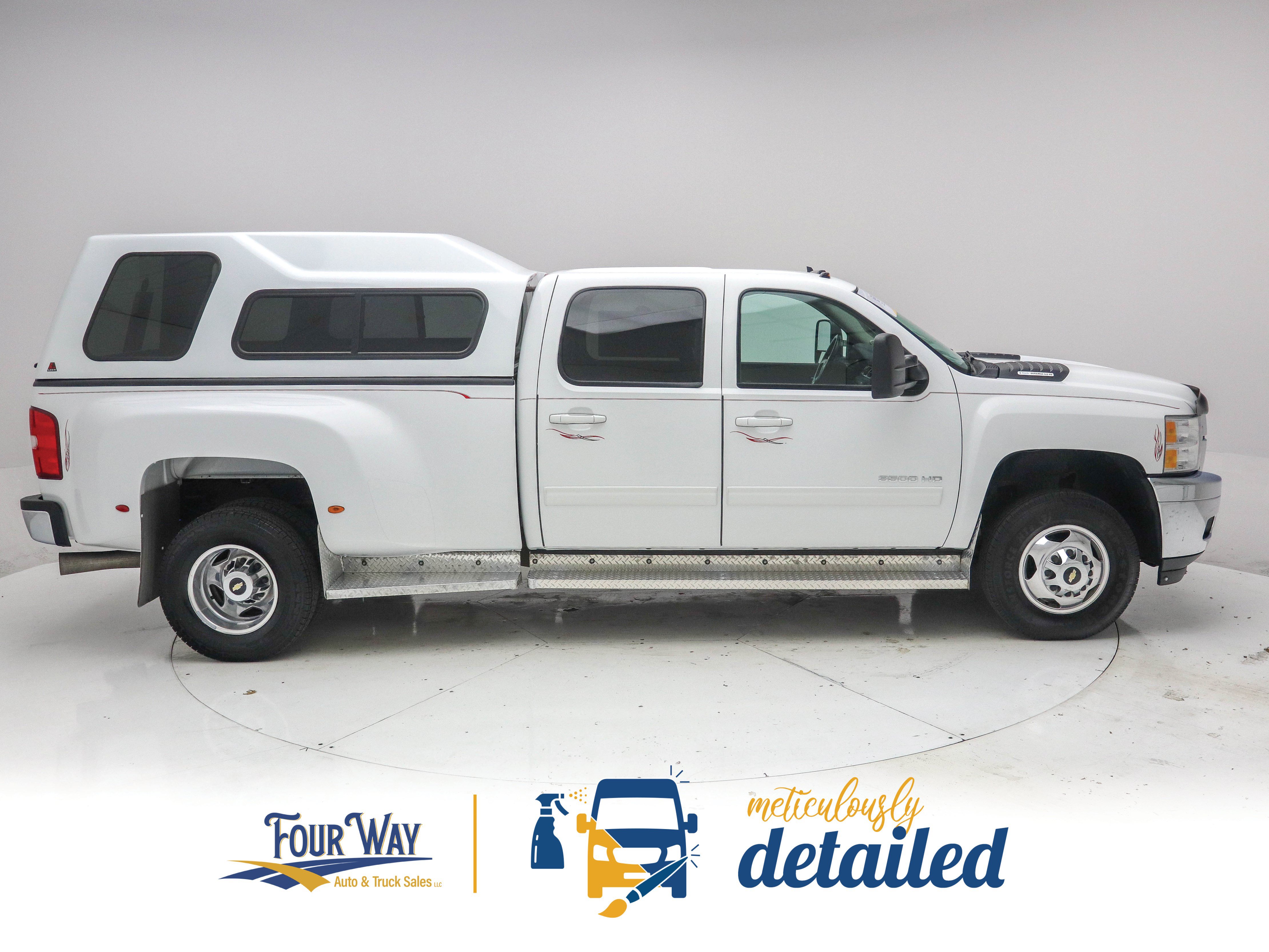 Used 2012 Chevrolet Silverado 3500 LTZ w/ Snow Plow Prep Package AWD/4WD image 2