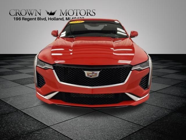 Used 2021 Cadillac CT4 Sport w/ Technology Package AWD/4WD image 2
