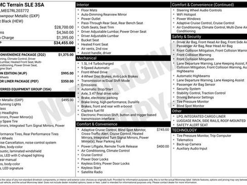 Used 2024 GMC Terrain SLE w/ Driver Convenience Package FWD image 7
