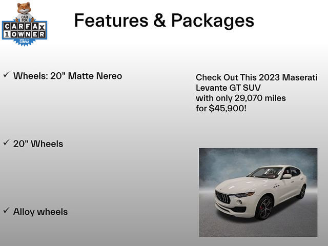 Used 2023 Maserati Levante GT AWD/4WD image 5