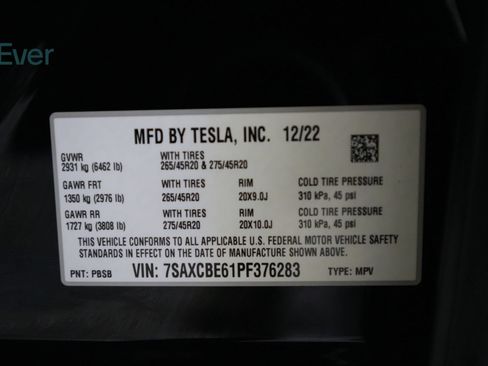 Used 2023 Tesla Model X Plaid AWD/4WD image 28