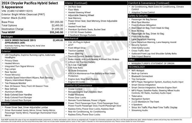 Used 2024 Chrysler Pacifica Limited FWD image 22