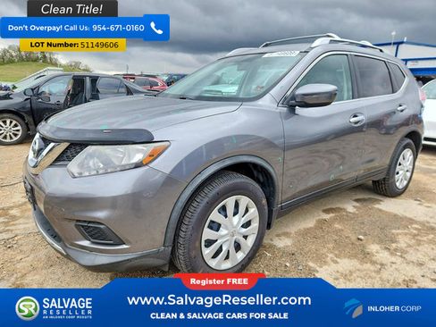 Used 2016 Nissan Rogue S w/ Appearance Package AWD/4WD image 1