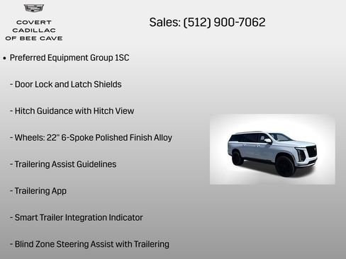 New 2026 Cadillac Escalade ESV Sport w/ Touring Package image 12