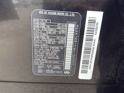 Used 2019 INFINITI QX50 Pure image 43