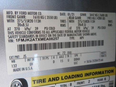 Used 2021 Ford Expedition Max Limited image 87