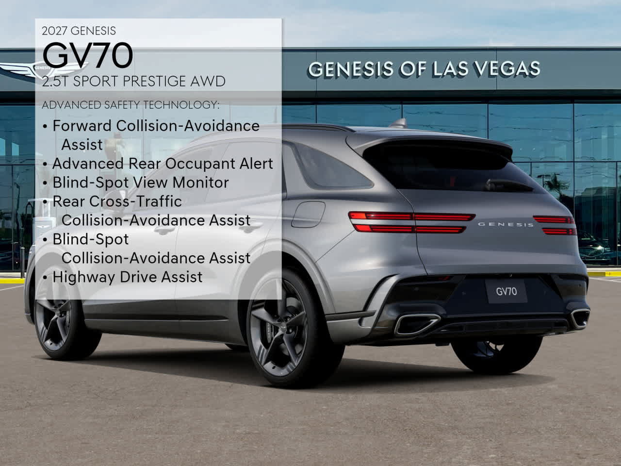 New 2027 Genesis GV70 2.5T Sport Prestige AWD/4WD image 7
