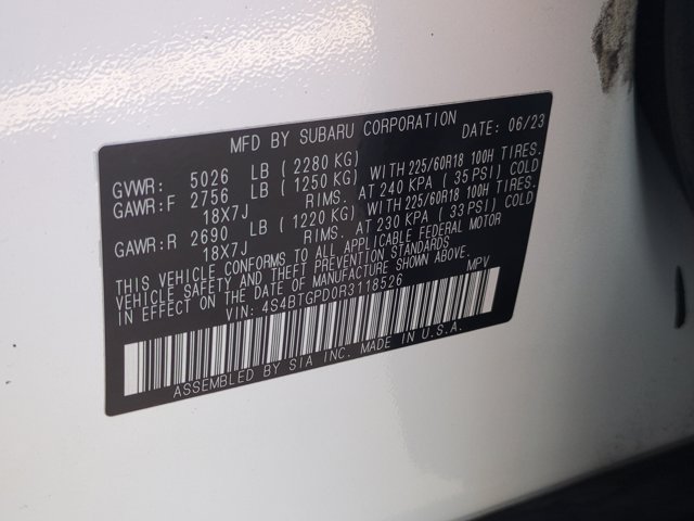 Used 2024 Subaru Outback Touring XT AWD/4WD image 26