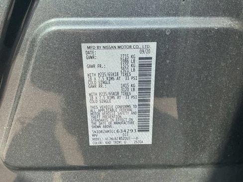 Used 2020 Nissan Pathfinder S AWD/4WD image 29