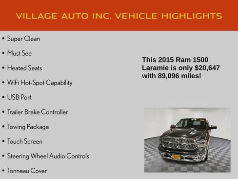 Used 2015 RAM 1500 Laramie image 7