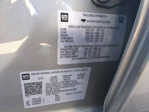 New 2026 Chevrolet Silverado 1500 LT Trail Boss w/ LPO, Dark Essentials Package image 26