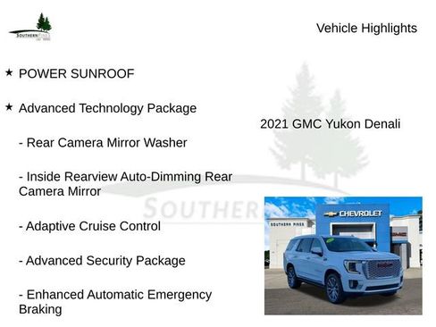Used 2021 GMC Yukon Denali w/ Denali Premium Package image 15