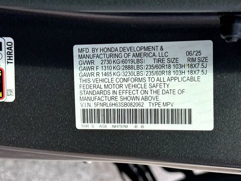 Used 2025 Honda Odyssey EX-L image 46