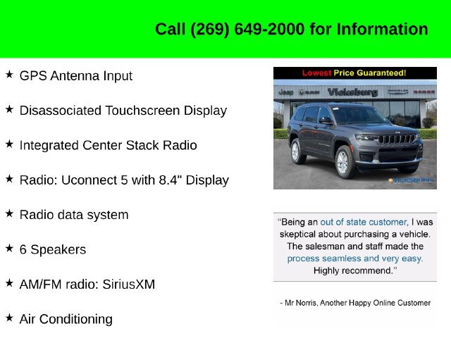 New 2026 Jeep Grand Cherokee L 4WD image 6