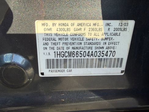 Used 2004 Honda Accord EX image 24