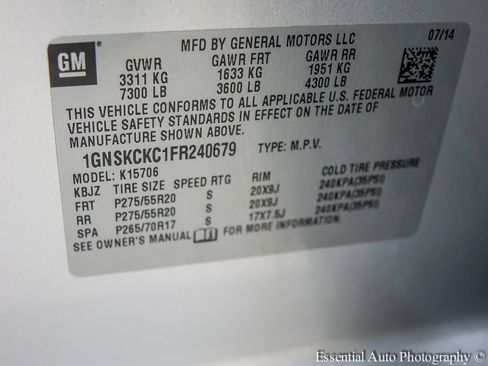 Used 2015 Chevrolet Tahoe LTZ AWD/4WD image 31