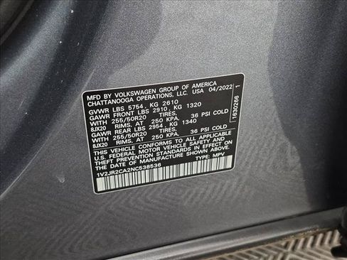 Used 2022 Volkswagen Atlas SE FWD image 29