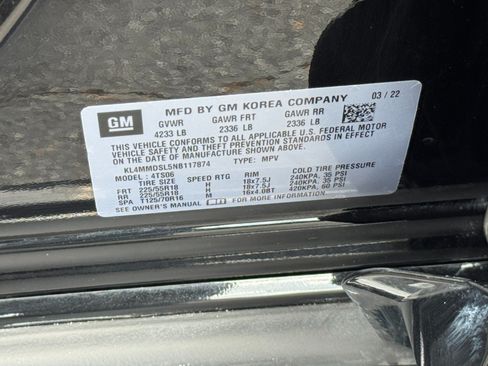 Used 2022 Buick Encore GX Select w/ Sport Touring Package FWD image 40