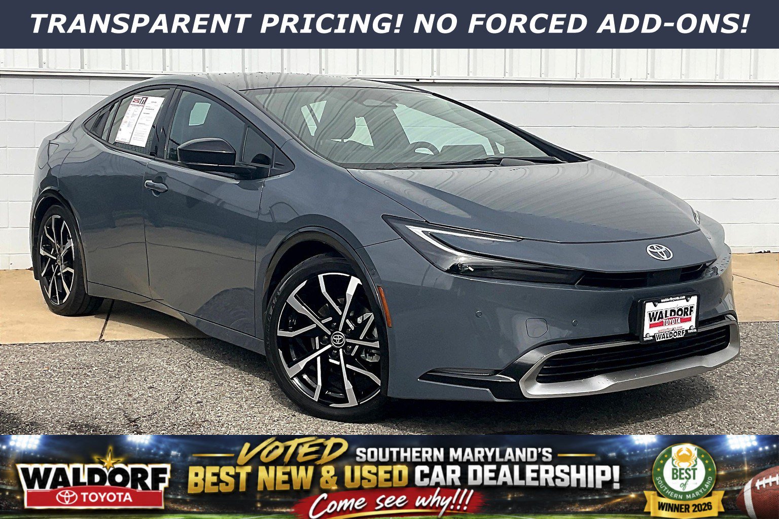 Used 2025 Toyota Prius Plug-In Hybrid w/ Limited Premium Package FWD image 1