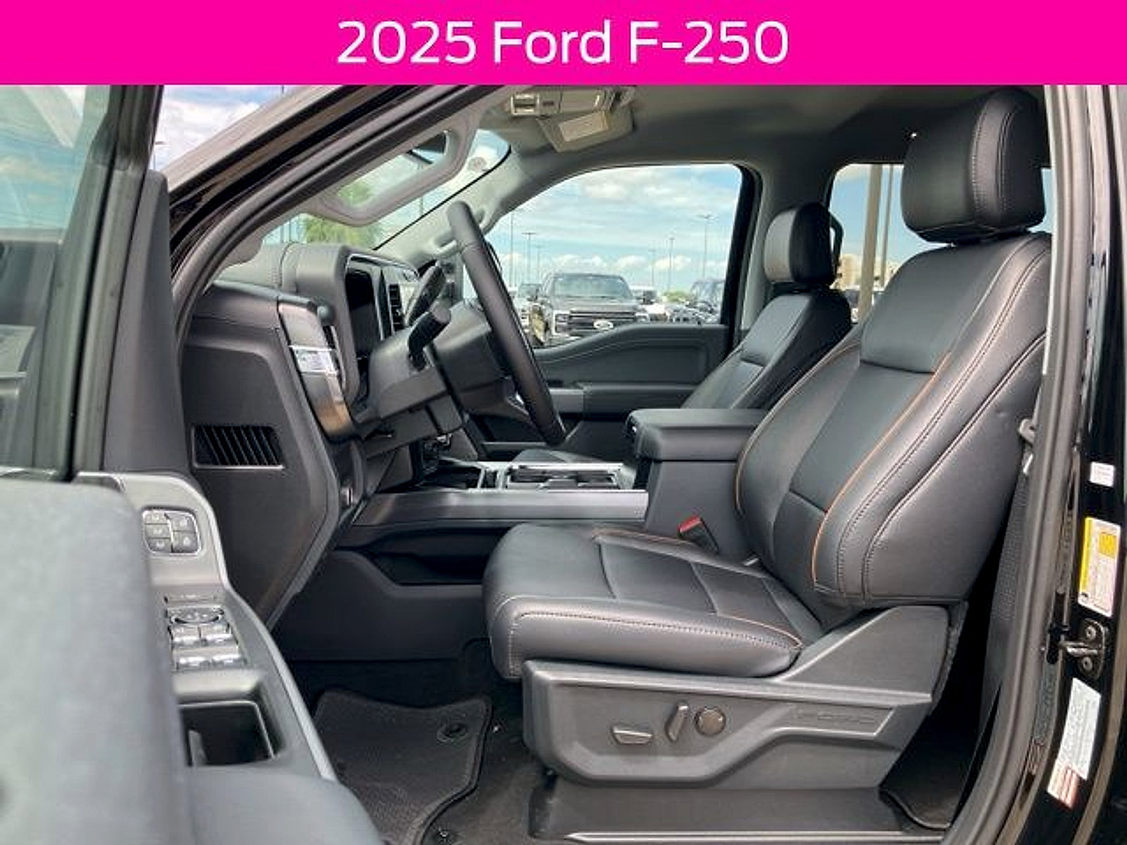 New 2025 Ford F250 Lariat w/ Black Appearance Package AWD/4WD image 18