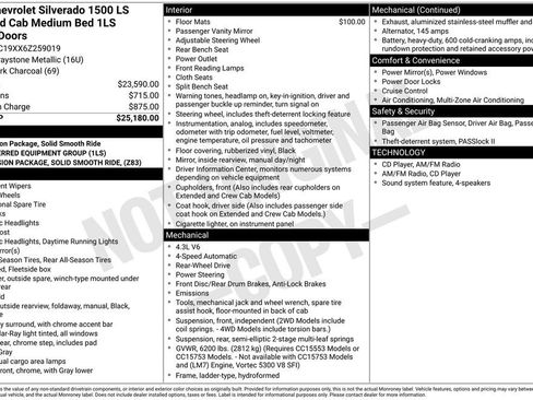 Used 2006 Chevrolet Silverado 1500 LS RWD image 4