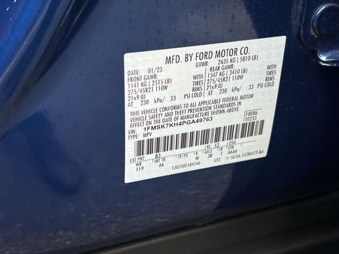 Used 2023 Ford Explorer ST-Line w/ Class IV Trailer Tow Package RWD image 45
