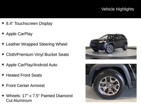 Used 2020 Jeep Cherokee Trailhawk w/ Cold Weather Group AWD/4WD image 25
