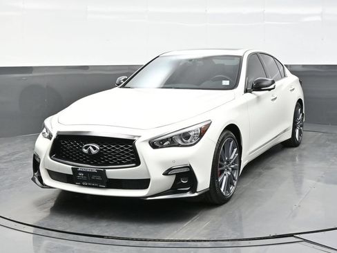 Used 2023 INFINITI Q50 Red Sport 400 w/ Cargo Package AWD/4WD image 2