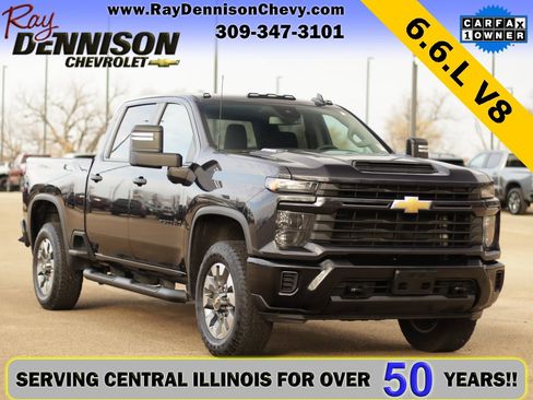 Certified 2024 Chevrolet Silverado 2500 Custom w/ Custom Value Package image 1