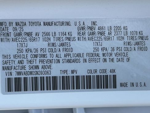 New 2025 MAZDA CX-50 AWD 2.5 S w/ Weather Package image 29