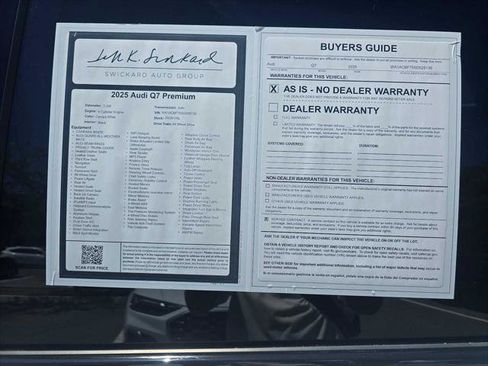 Used 2025 Audi Q7 2.0T Premium w/ Convenience Plus Package AWD/4WD image 16