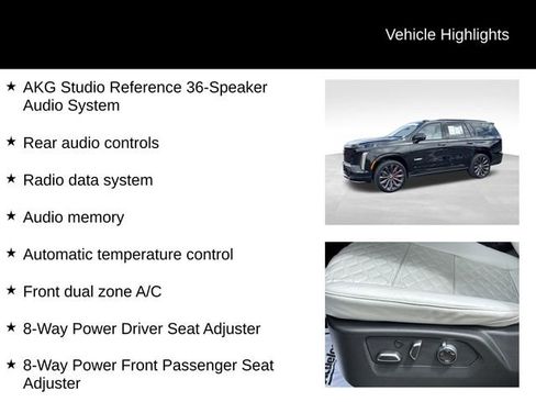 Used 2025 Cadillac Escalade V AWD/4WD image 14