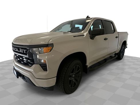 New 2026 Chevrolet Silverado 1500 Custom w/ Turbomax Blackout Package AWD/4WD image 1