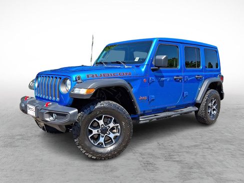 Certified 2022 Jeep Wrangler Unlimited Rubicon w/ Cold Weather Group AWD/4WD image 1