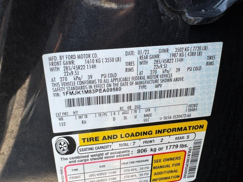 Used 2023 Ford Expedition Max Platinum AWD/4WD image 30