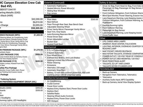 New 2026 GMC Canyon Elevation w/ Convenience Package AWD/4WD image 5