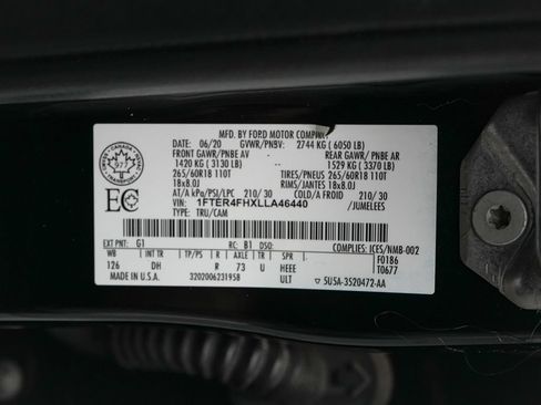 Certified 2020 Ford Ranger Lariat w/ Equipment Group 501A Mid AWD/4WD image 24